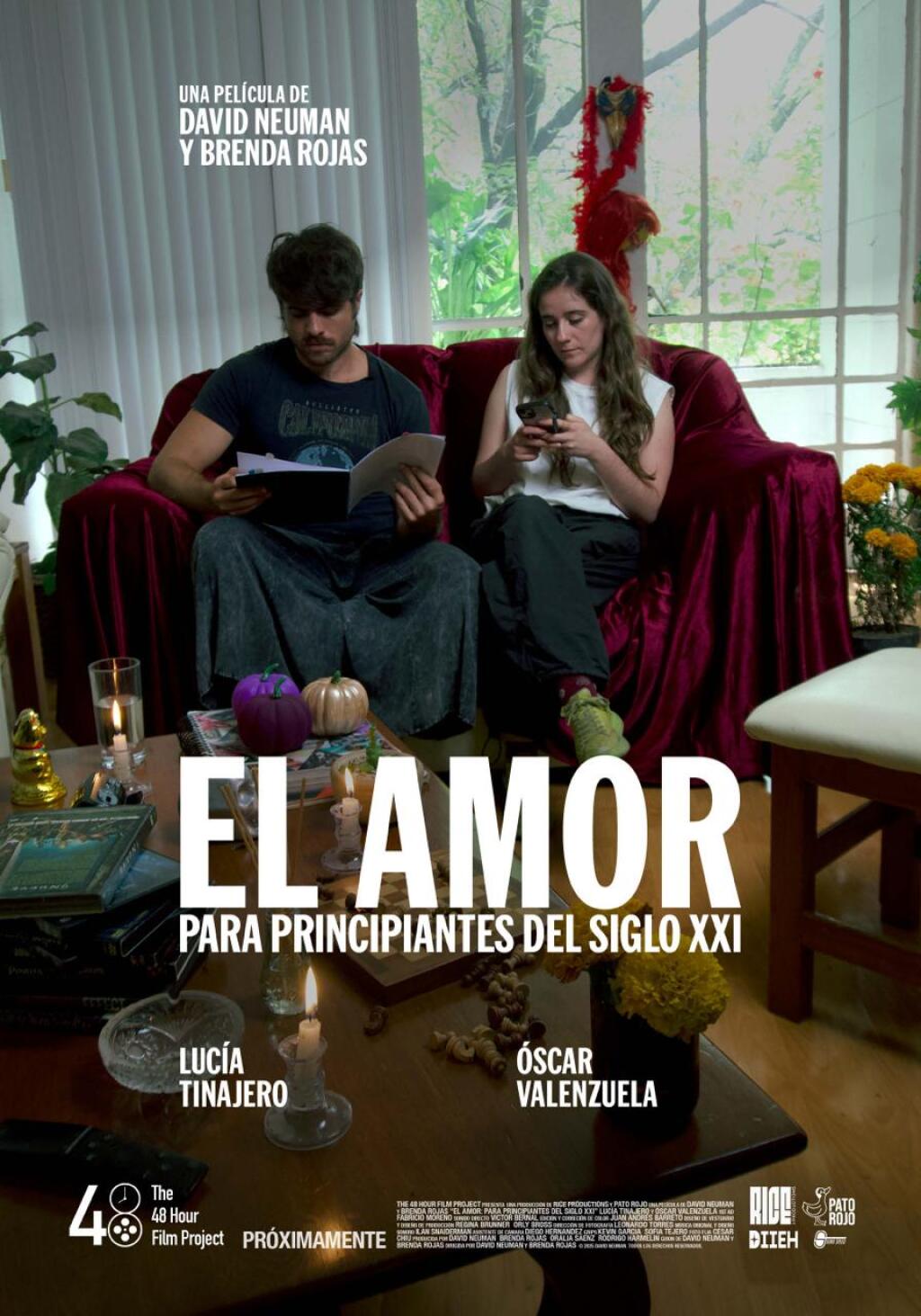Filmposter for EL AMOR PARA PRINCIPIANTES DEL SIGLO XXI